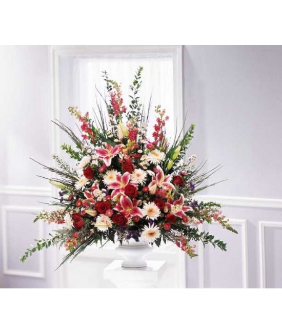 In Our Thoughts Funeral Basket In Our Thoughts Funeral Basket
